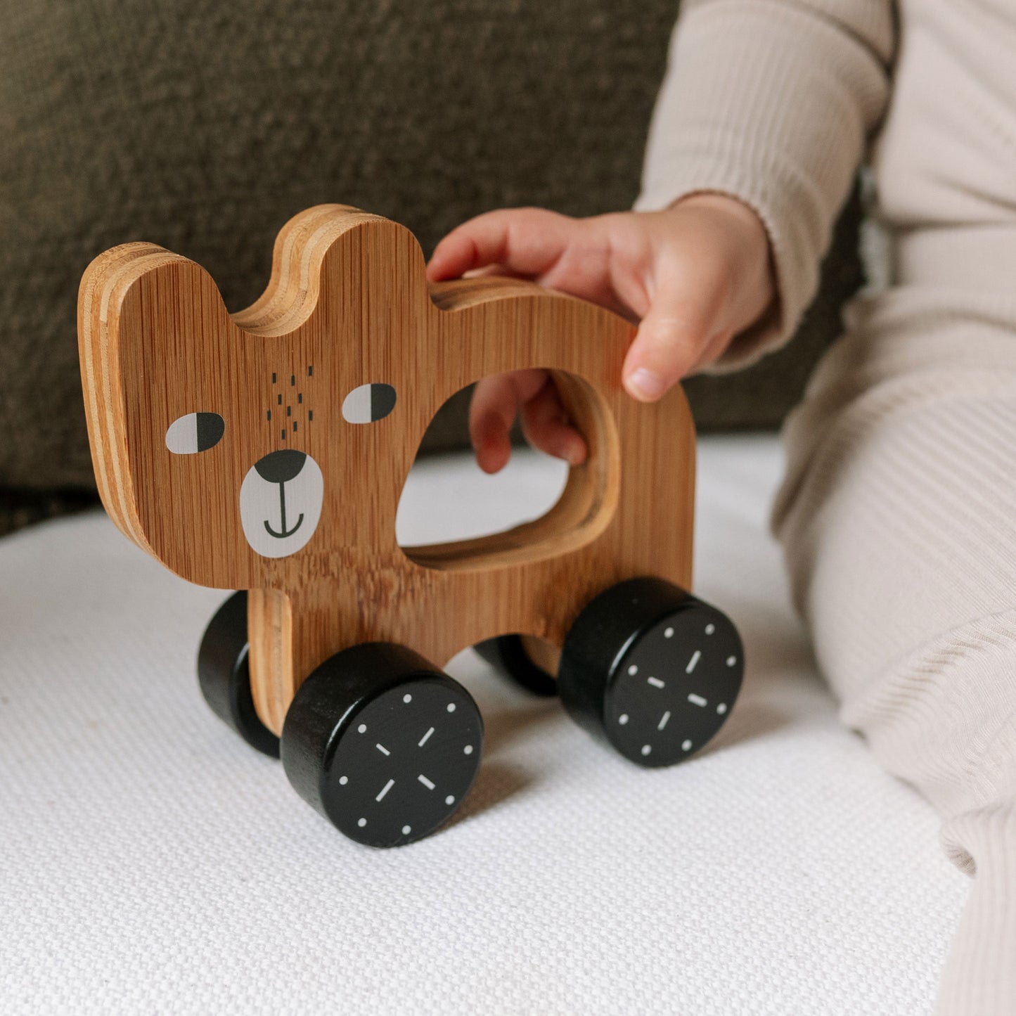 Child Development Push Toy - Bear