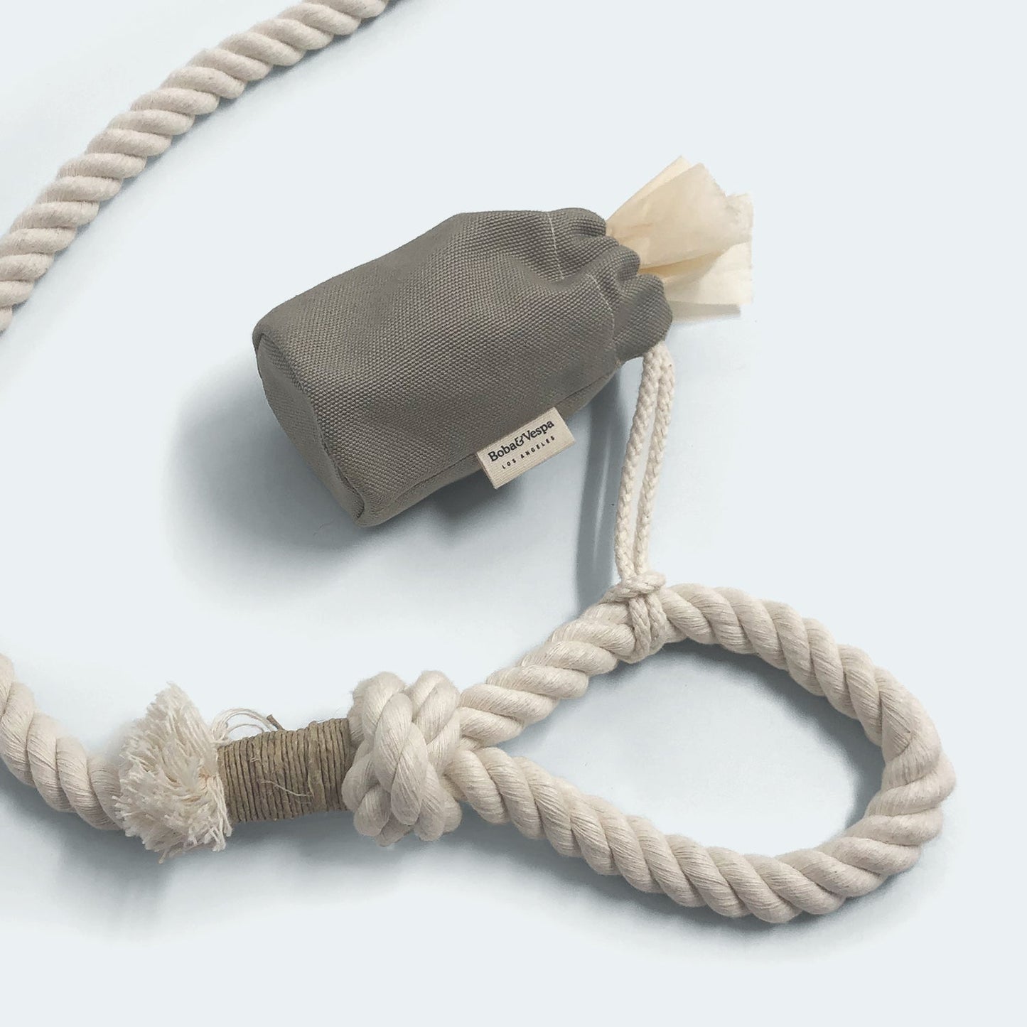 Bob & Vespa Dog Poo Bag Holder on Lead