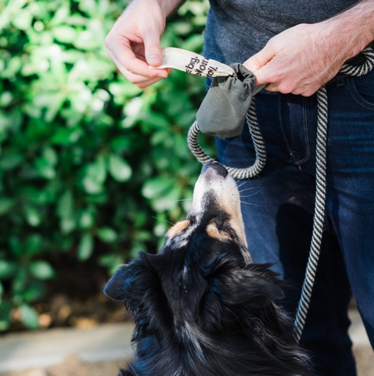 Cotton Dog Poo Bag Holder
