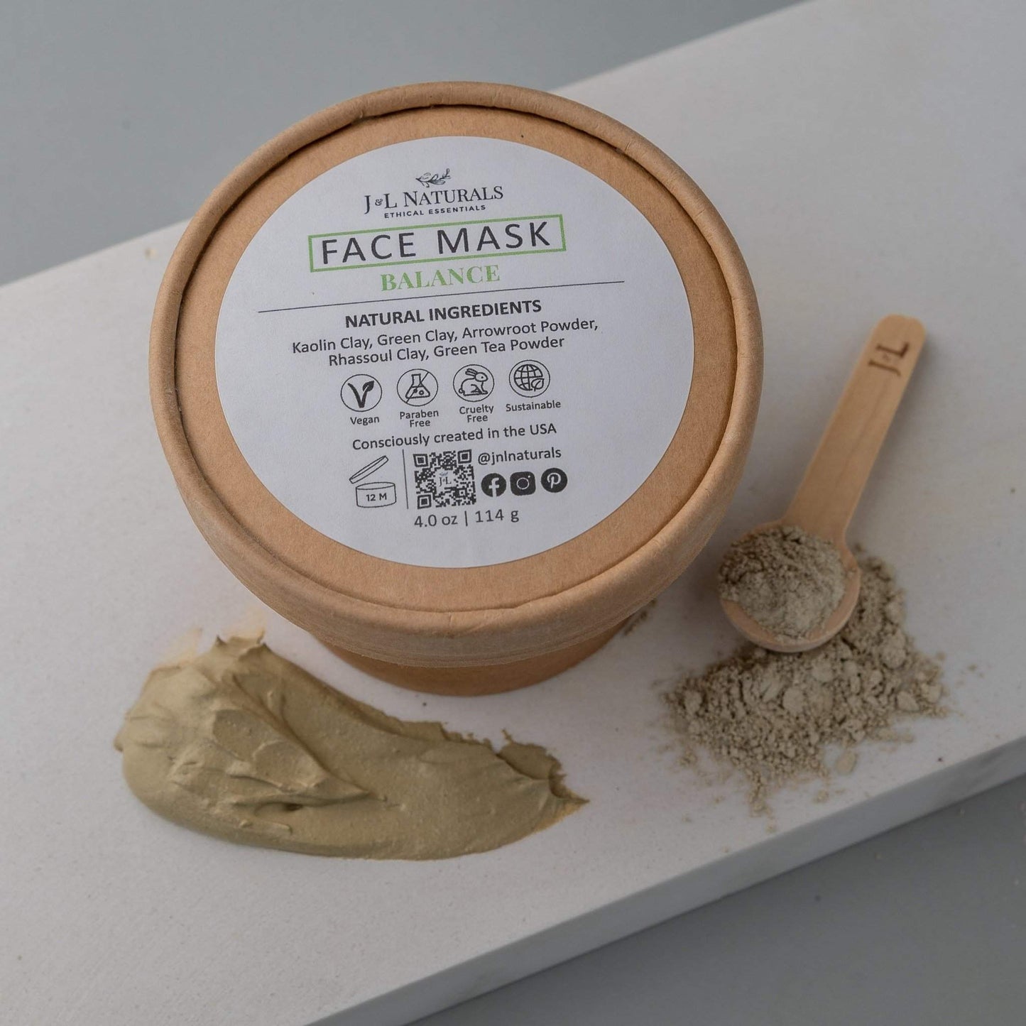 Face Mask Balance Ingredients