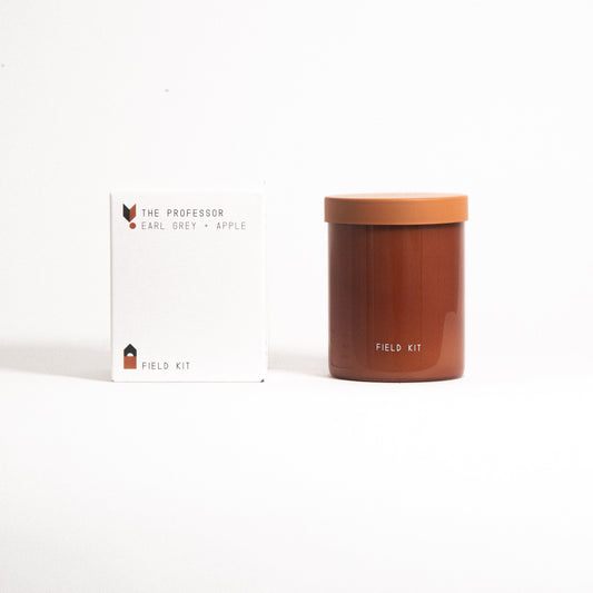 Field Kit's Professor Candle in Sustainable Packaging