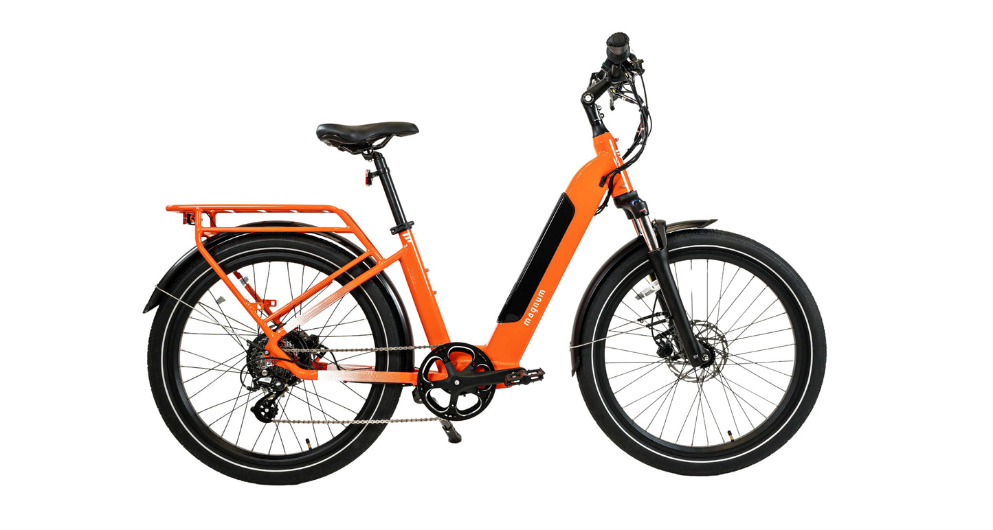 Coral Magnum Cosmo 2.0T 500W Electric Bike 15Ah Battery on a white background