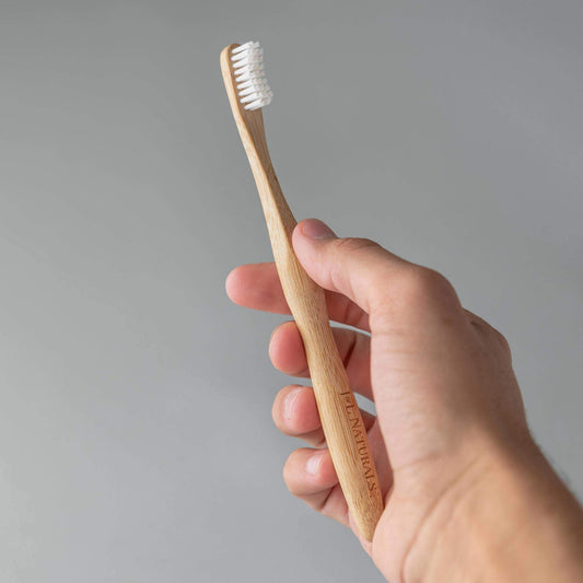 Bamboo Toothbrush White Bristles