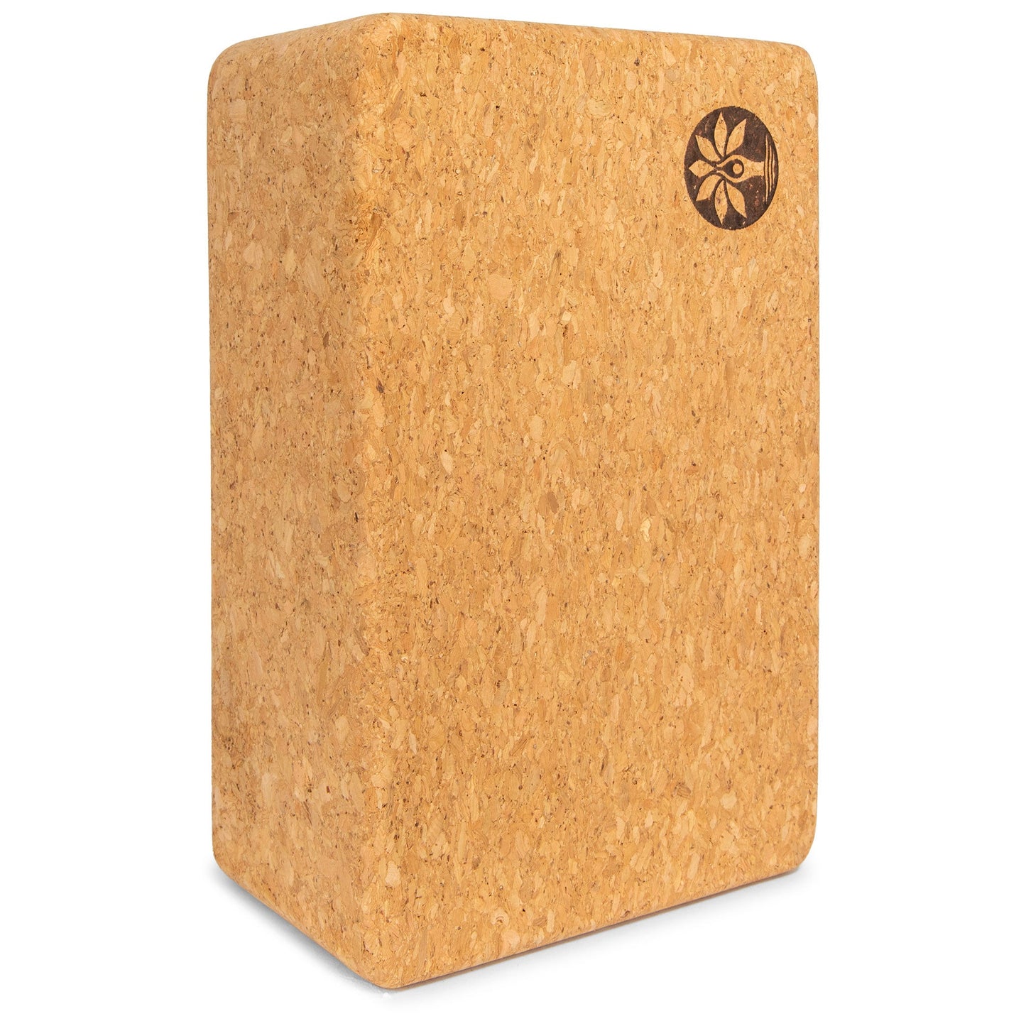 Yoloha Cork Yoga Block Vertical