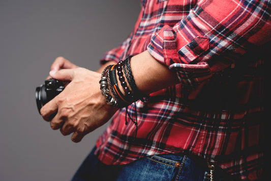 Classic Beaded Gemstone Bracelets - Unisex