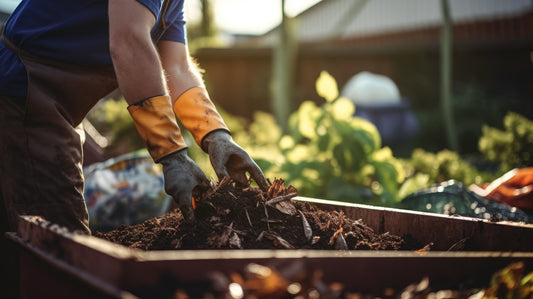 Composting food scraps at home for anyone hesitant or too afraid to start.