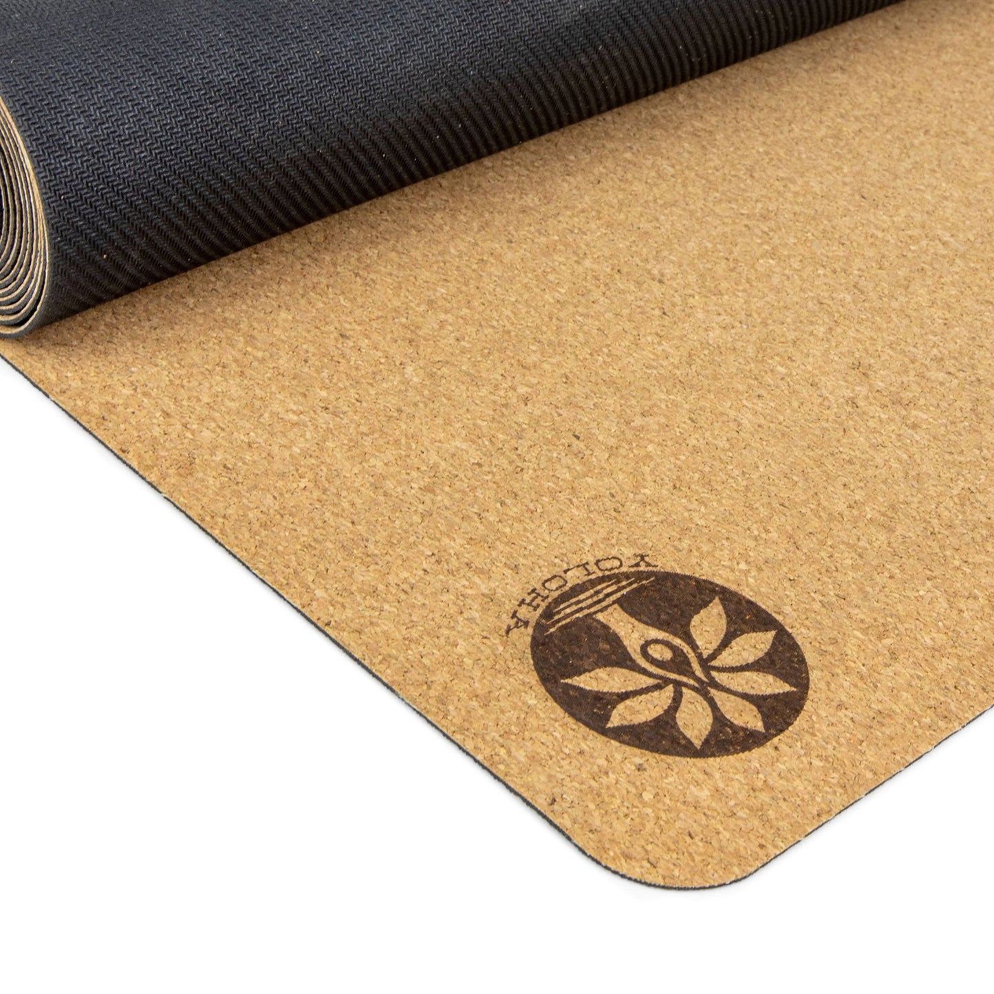 Nomad Air - Travel Cork Yoga Mat Closeup