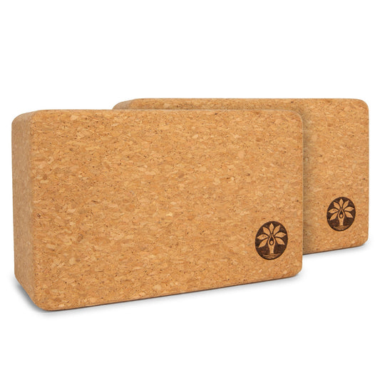 Yoloha Cork Yoga Blocks Set