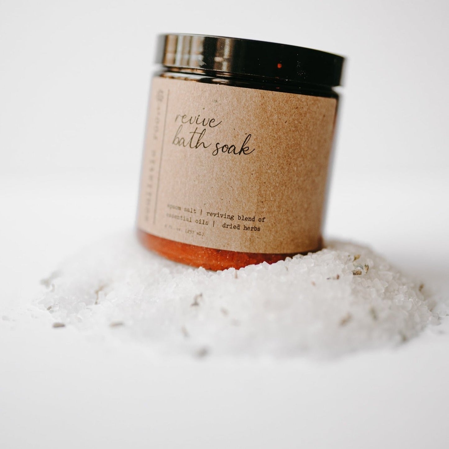 All-Natural Bath Salts With Herbs - Revive