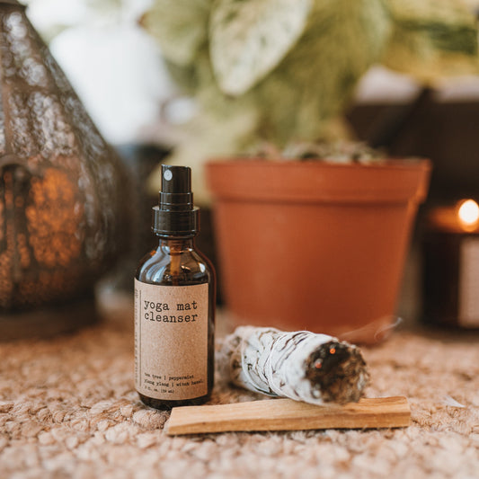 All-Natural Yoga Mat Cleanser