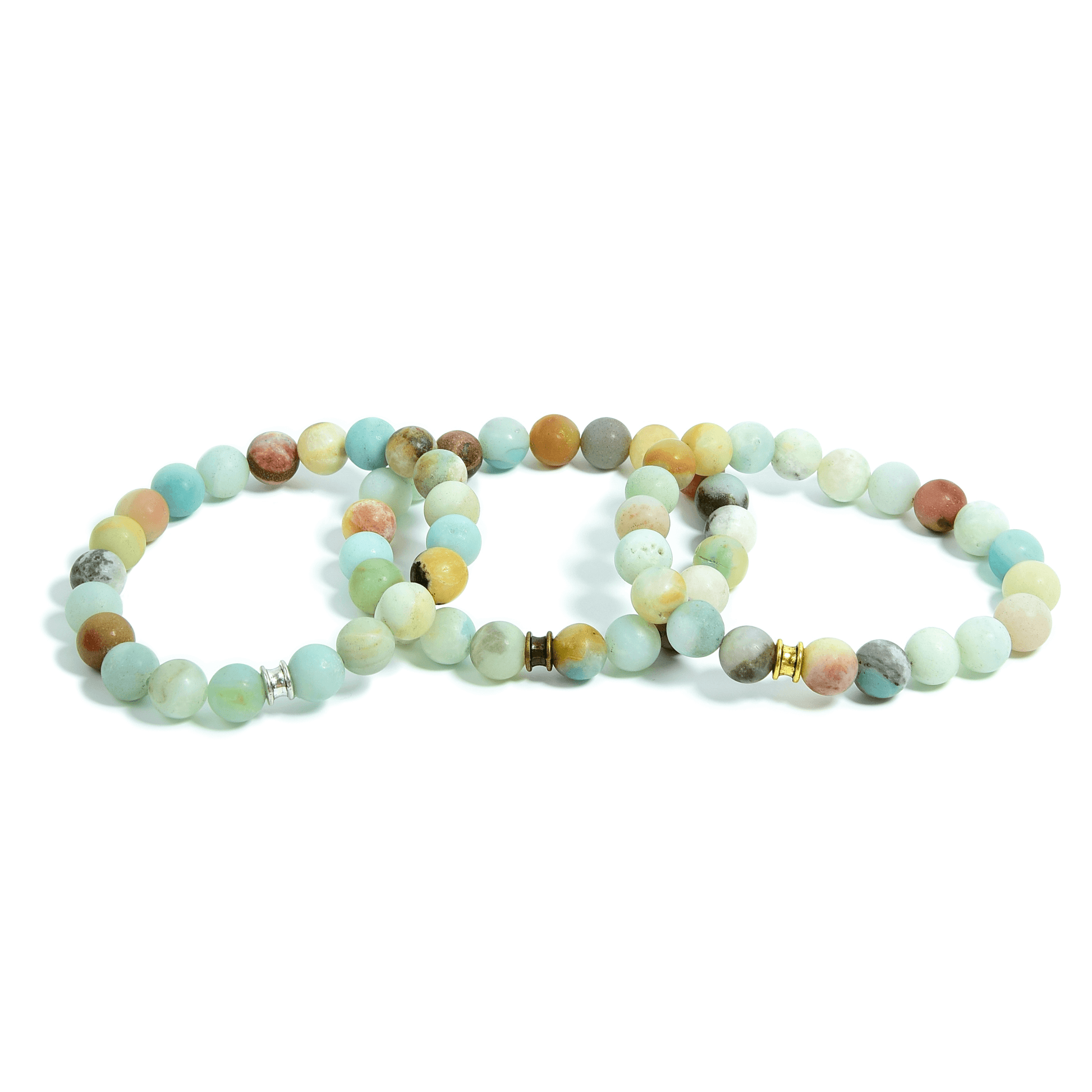 Amazonite Natural Gemtone Bracelets -Matte
