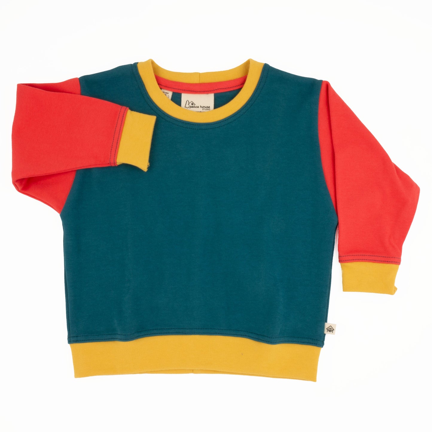 Baby Colorblock Sweatshirt - Dragonfly