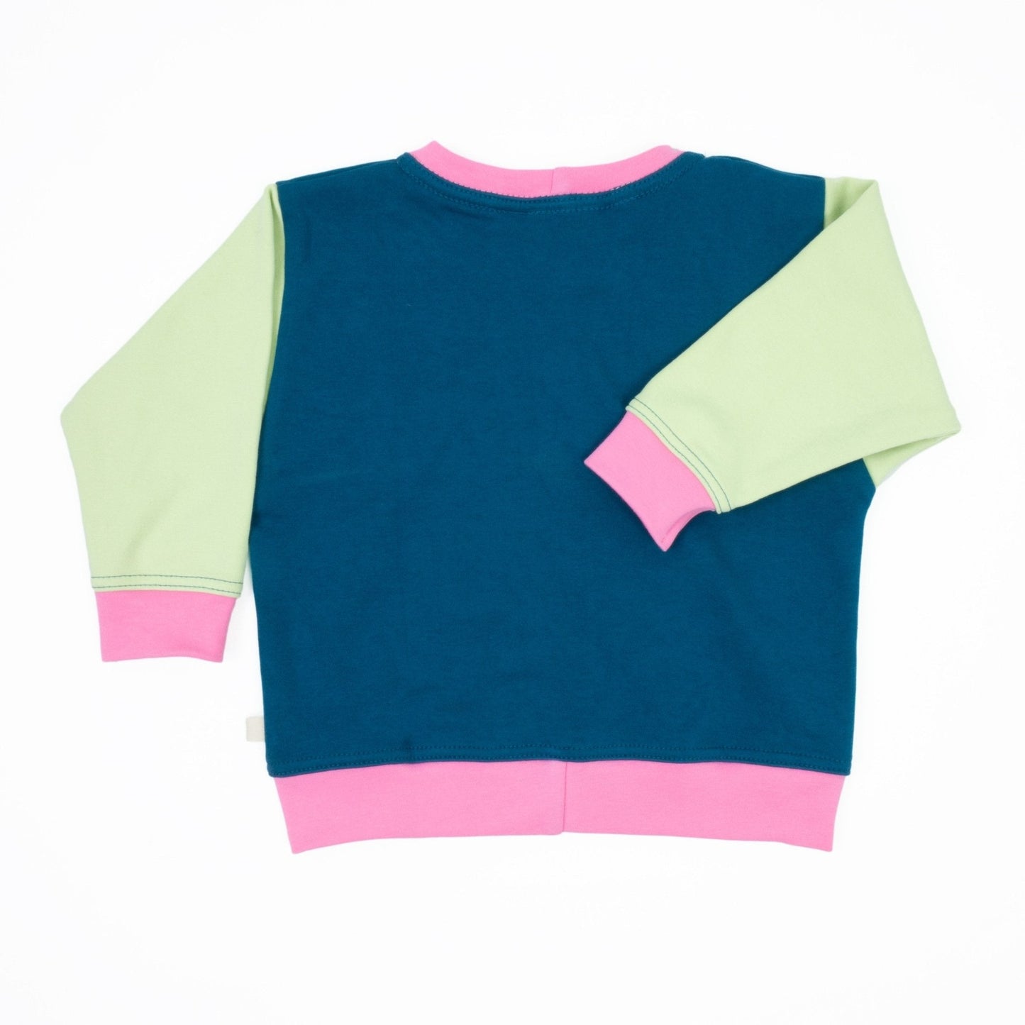 Colorblock Sweatshirt for Toddlers - Laguna