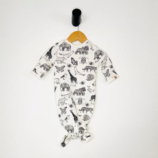 Animal Kingdom Baby Gown