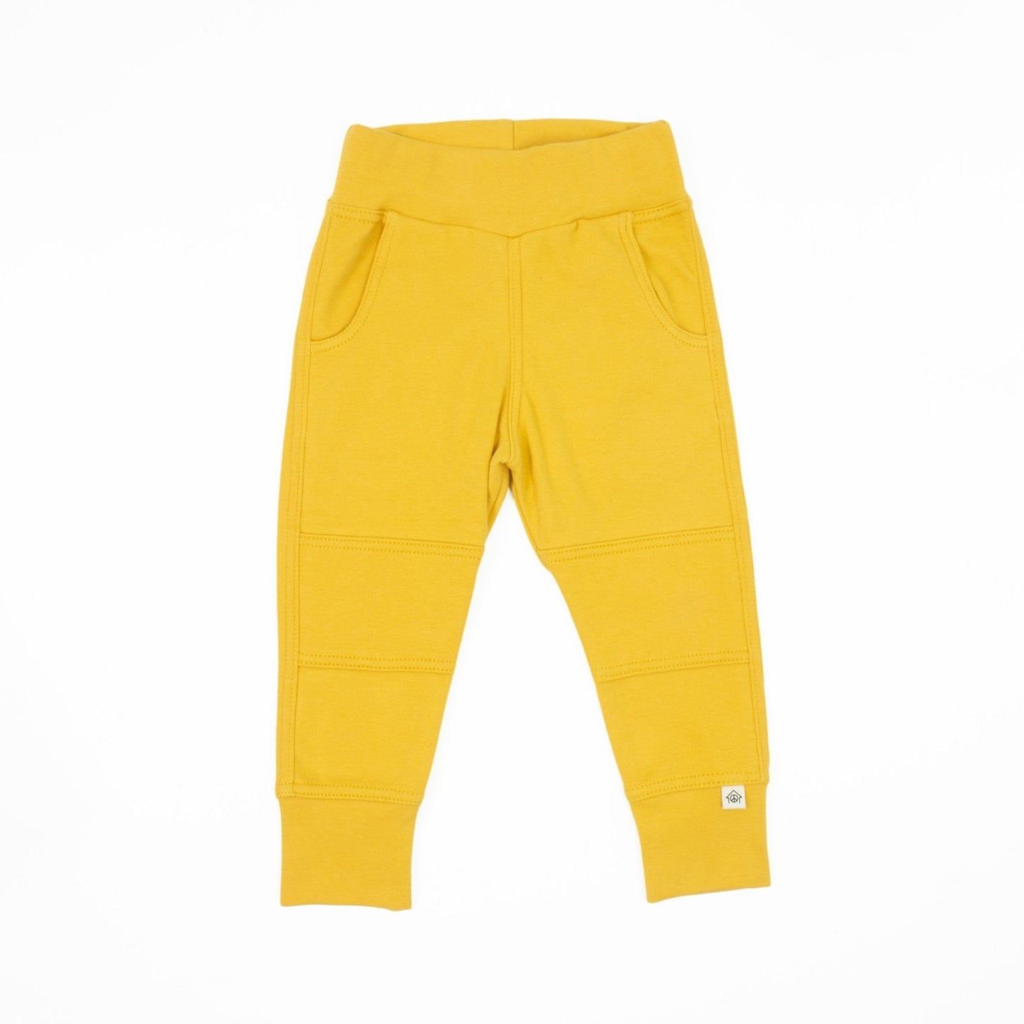 Baby Simple Joggers by Peace House Studio - Marigold