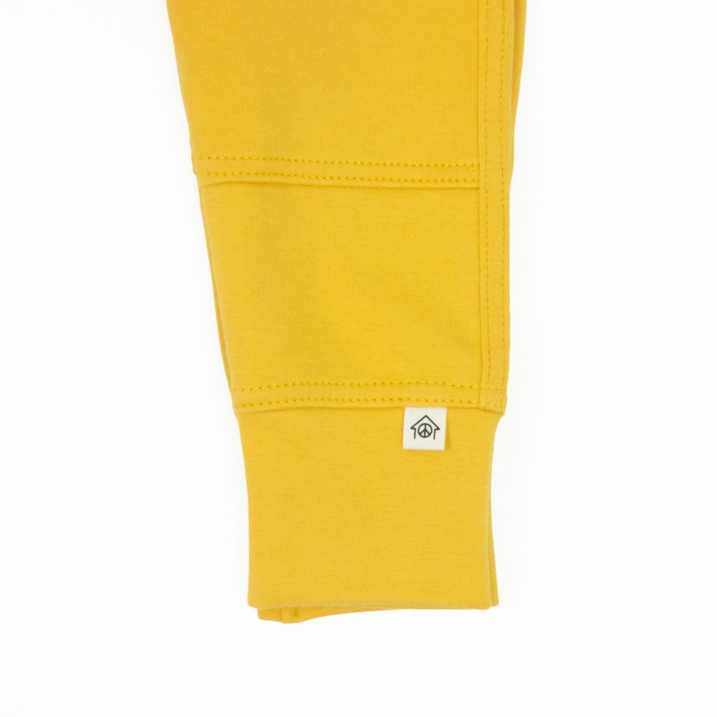 Baby Simple Joggers by Peace House Studio - Marigold - Leg Cuffs