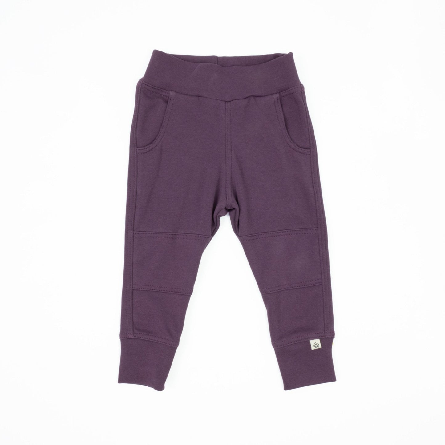 Baby Simple Joggers by Peace House Studio - Grape