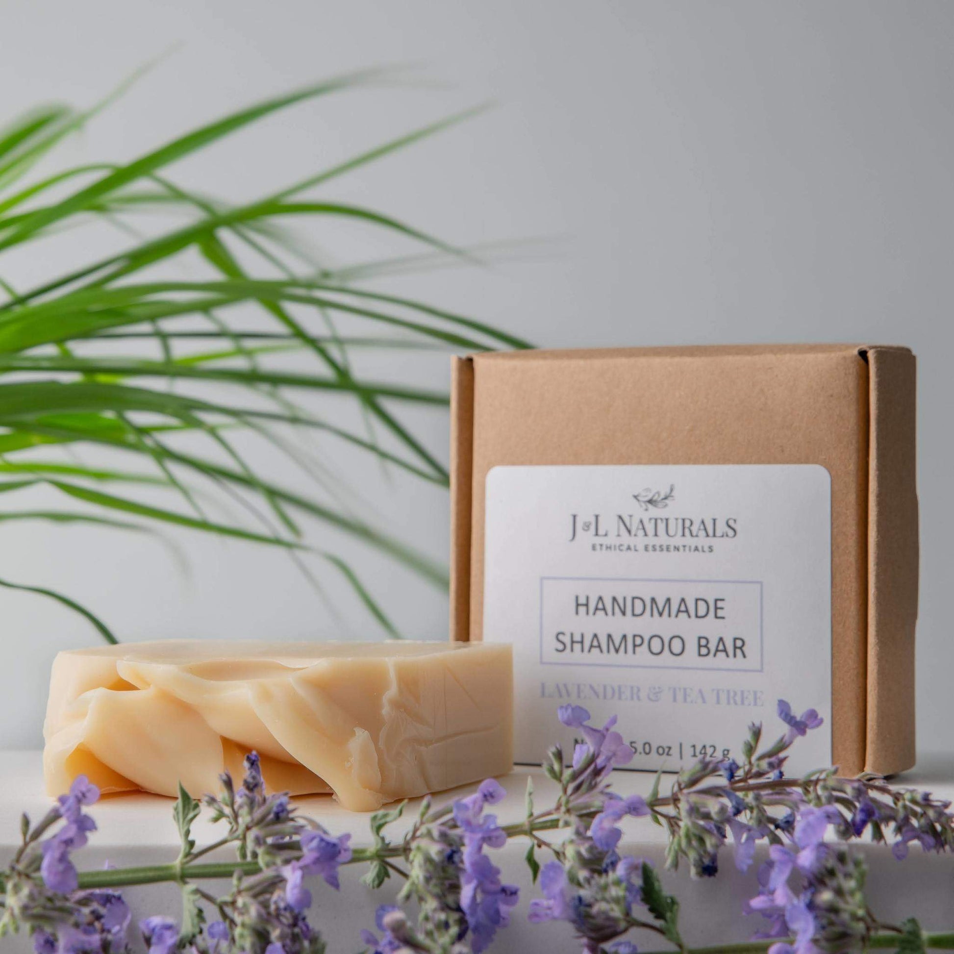 Beard Wash Shampoo Bar with Zero-Waste Biodegradable Packaging