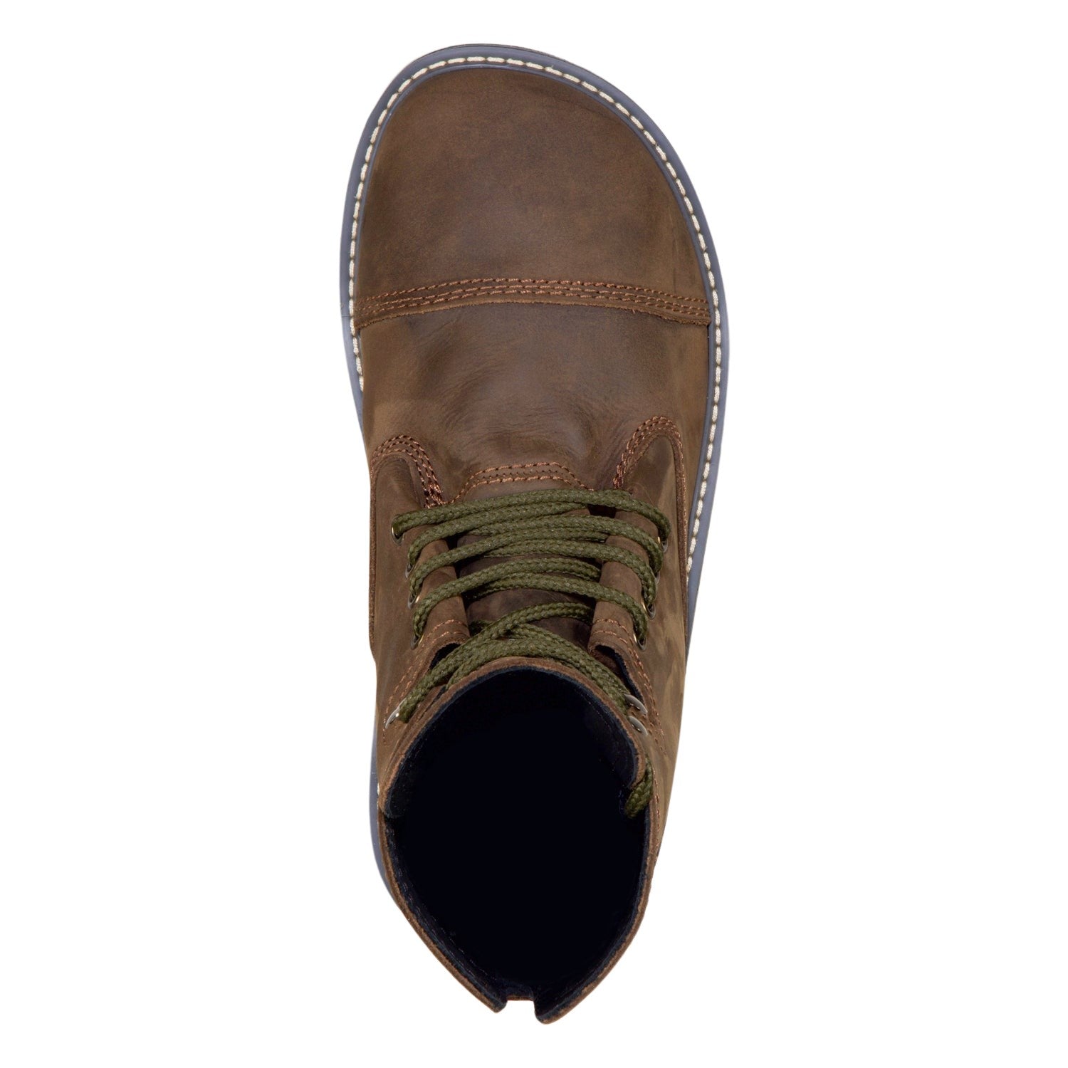 Bearfoot Bruin Kodiak Brown Boot (top-down view)