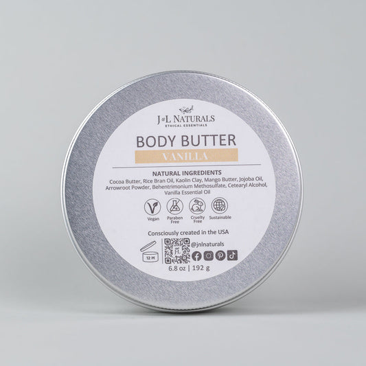 All-Natural Body Butter - Vanilla