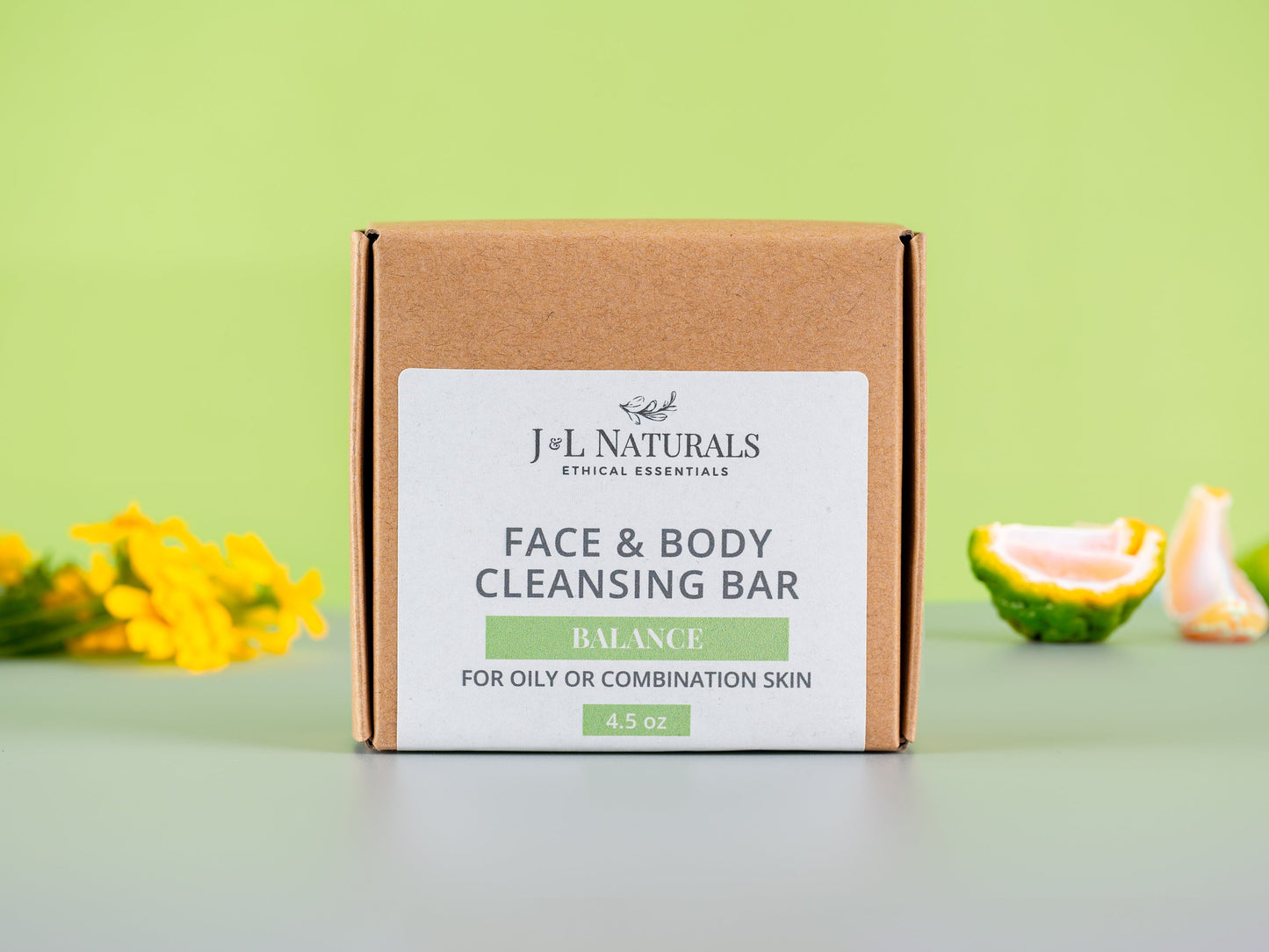 Facial & Body Cleansing Bar - Balance for Oily or Combination Skin