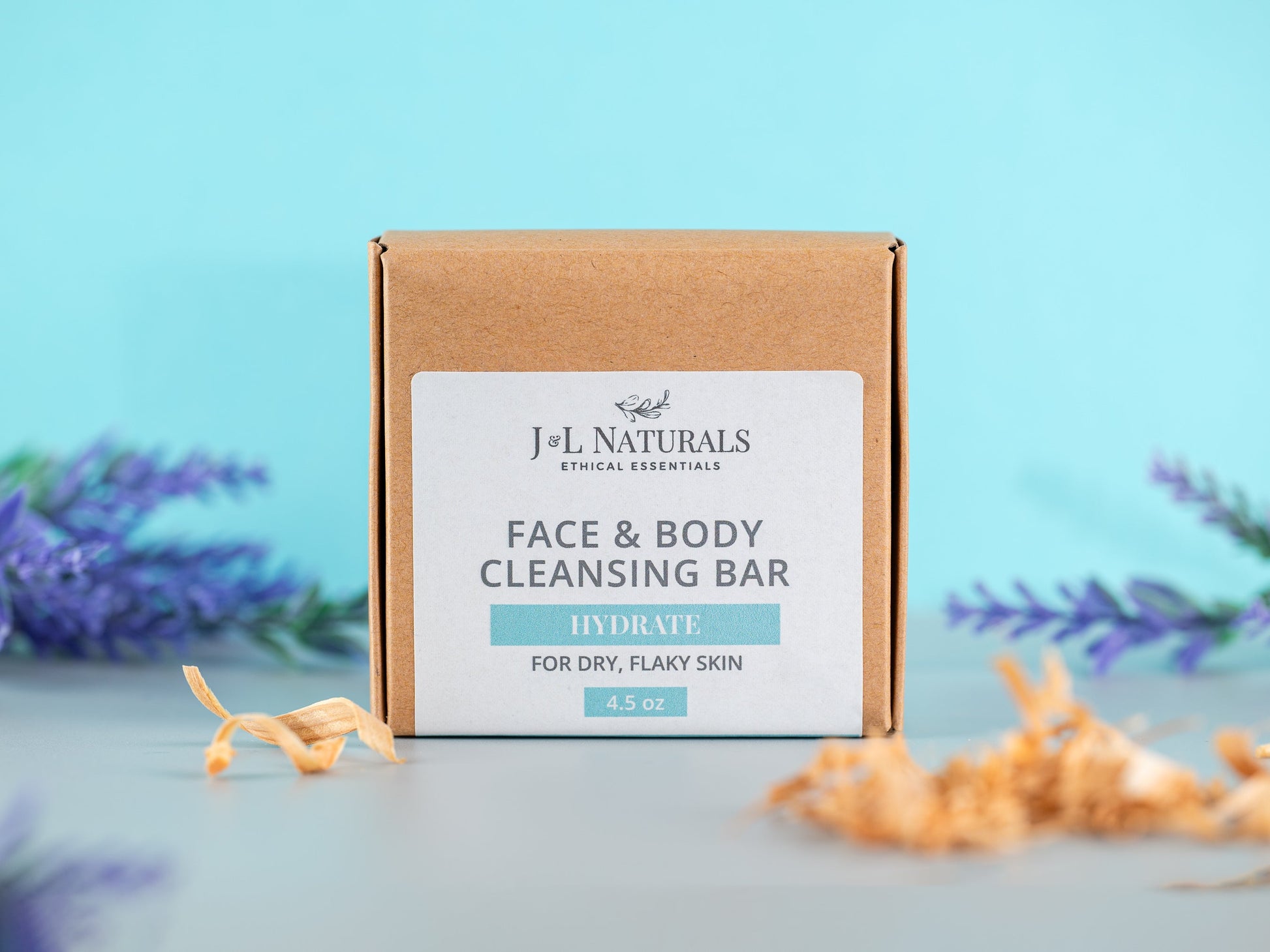 Facial & Body Cleansing Bar - Hydrate for Dry,Flaky Skin