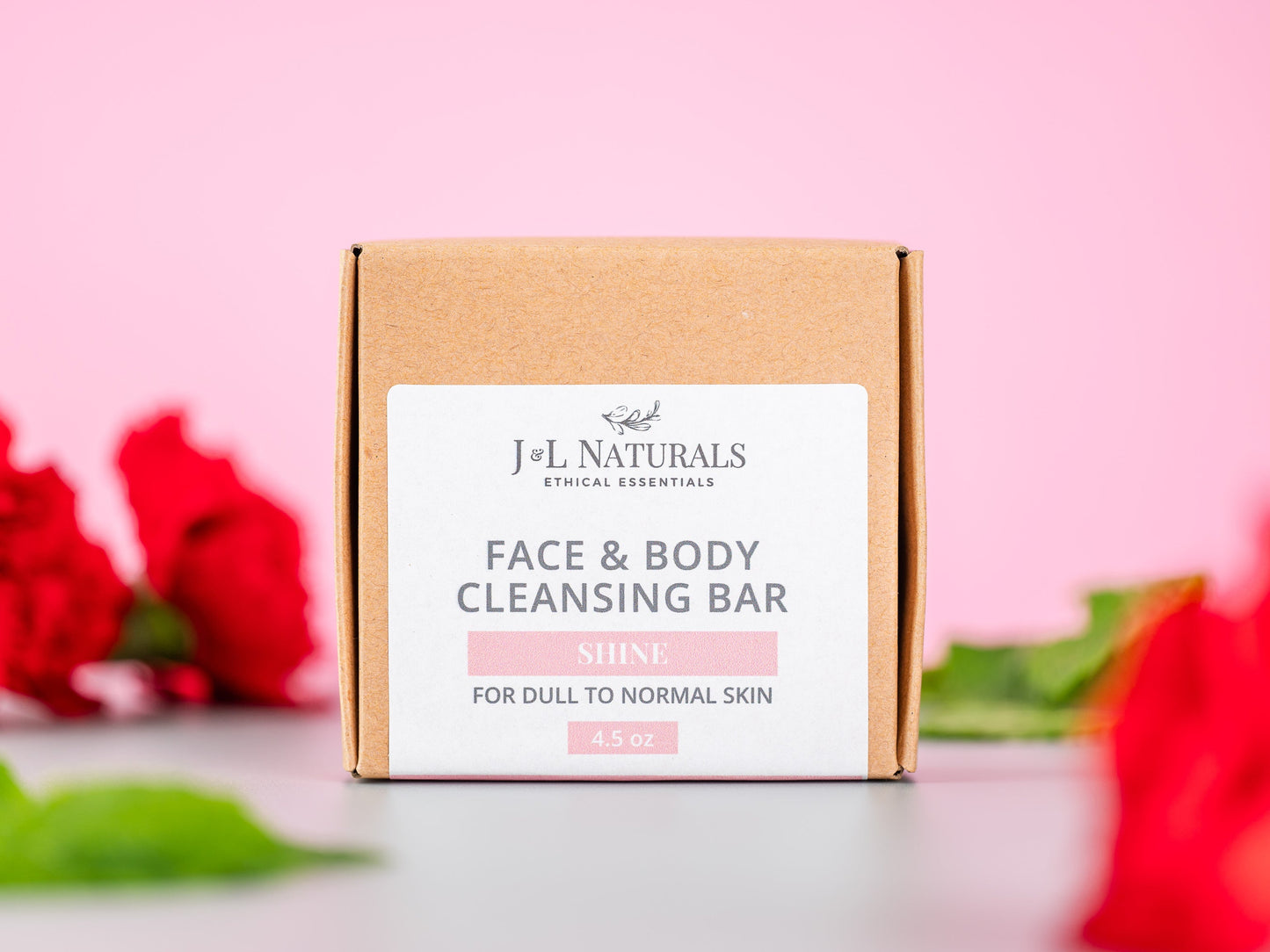 Facial & Body Cleansing Bar - Shine for Dull to Normal Skin 4.5oz