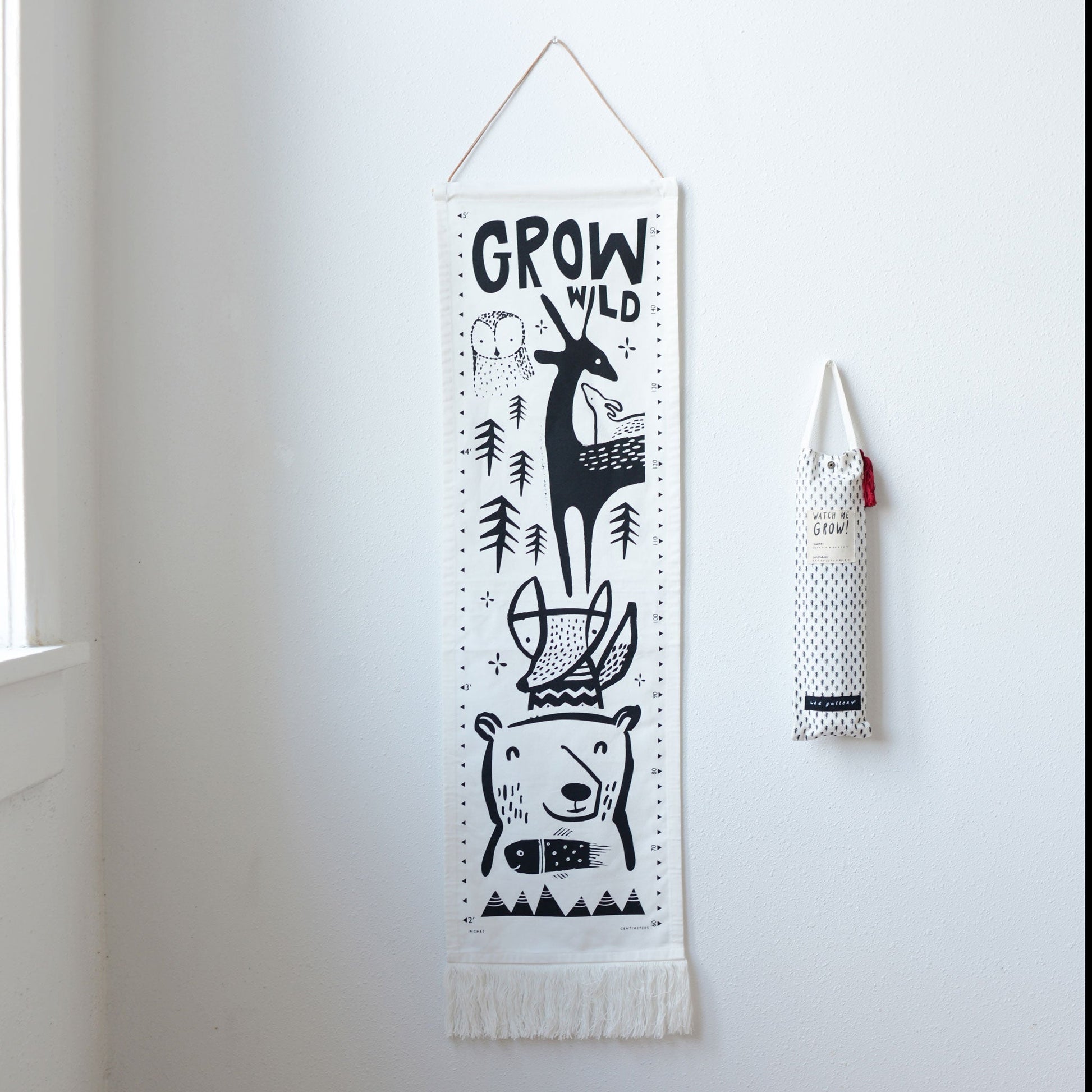 Nursery Decor - Woodland Growth Chart