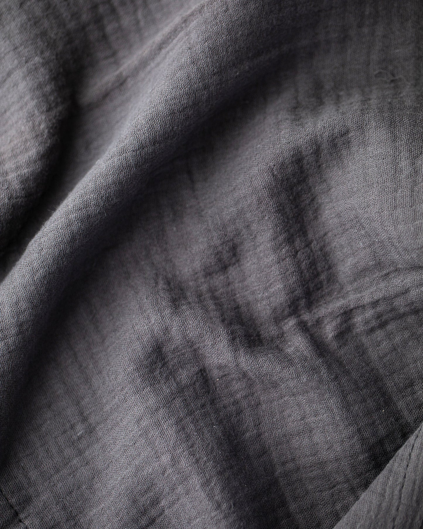 Charcoal Grey 100% cotton dinner napkin from Dot and Army (set of 4)