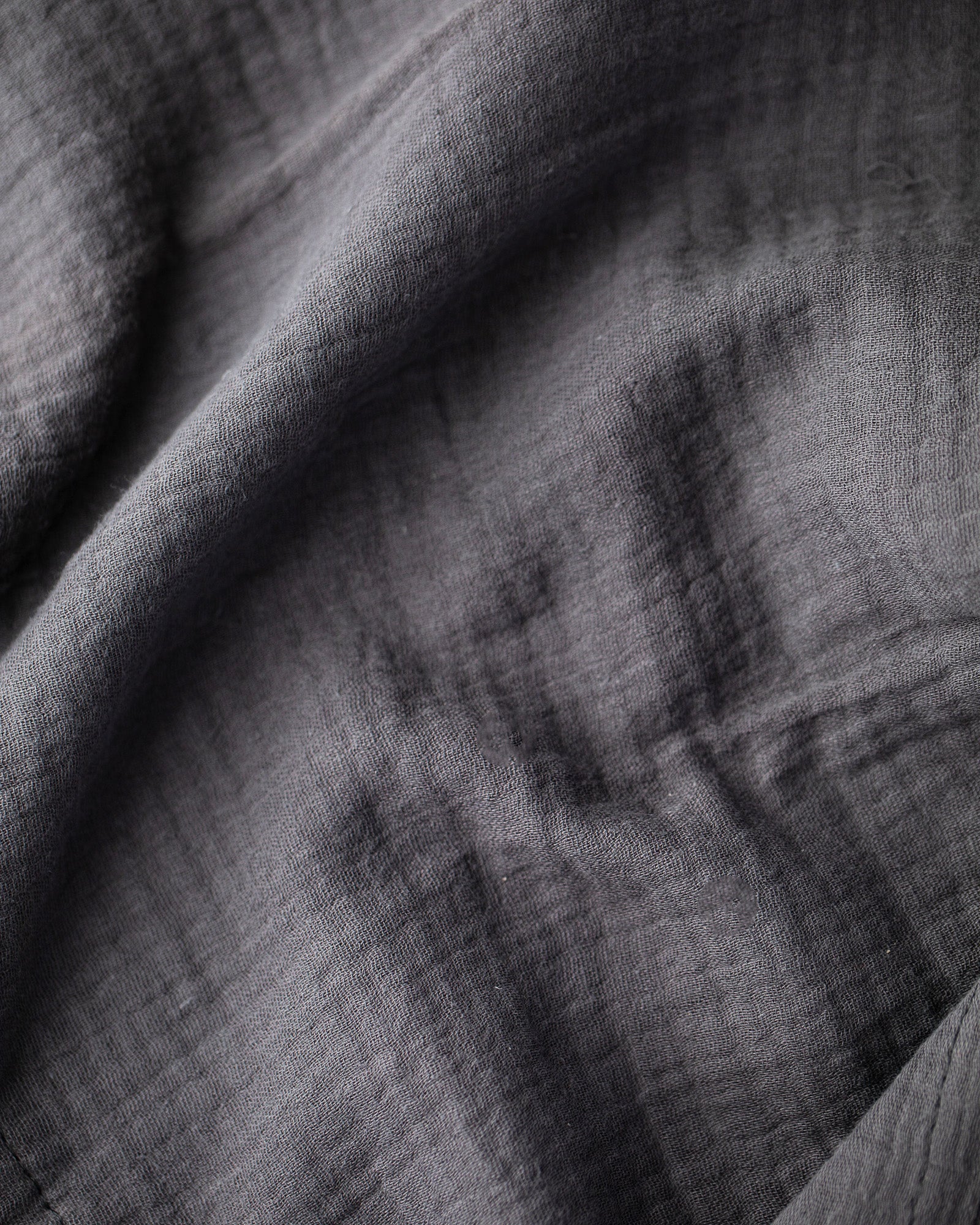 Charcoal Grey 100% cotton dinner napkin from Dot and Army (set of 4)