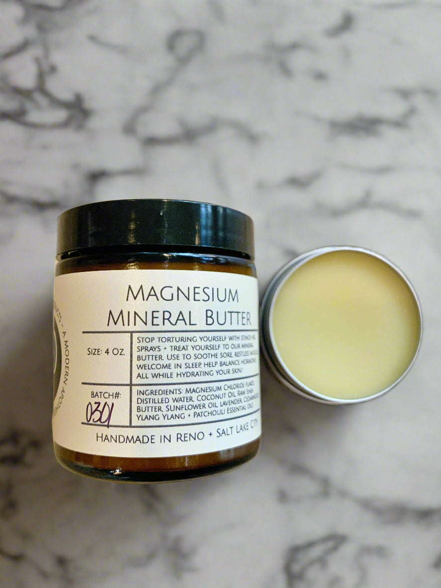 Rich, creamy texture of Deep Sleep Magnesium Butter
