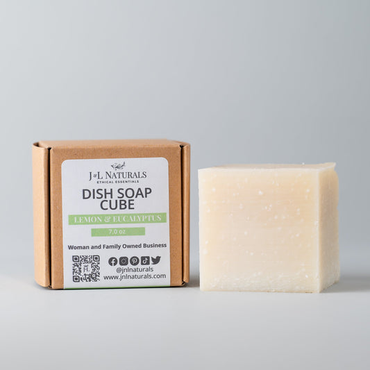 Zero-Waste Dish Soap Bar - Lemon-Eucalyptus