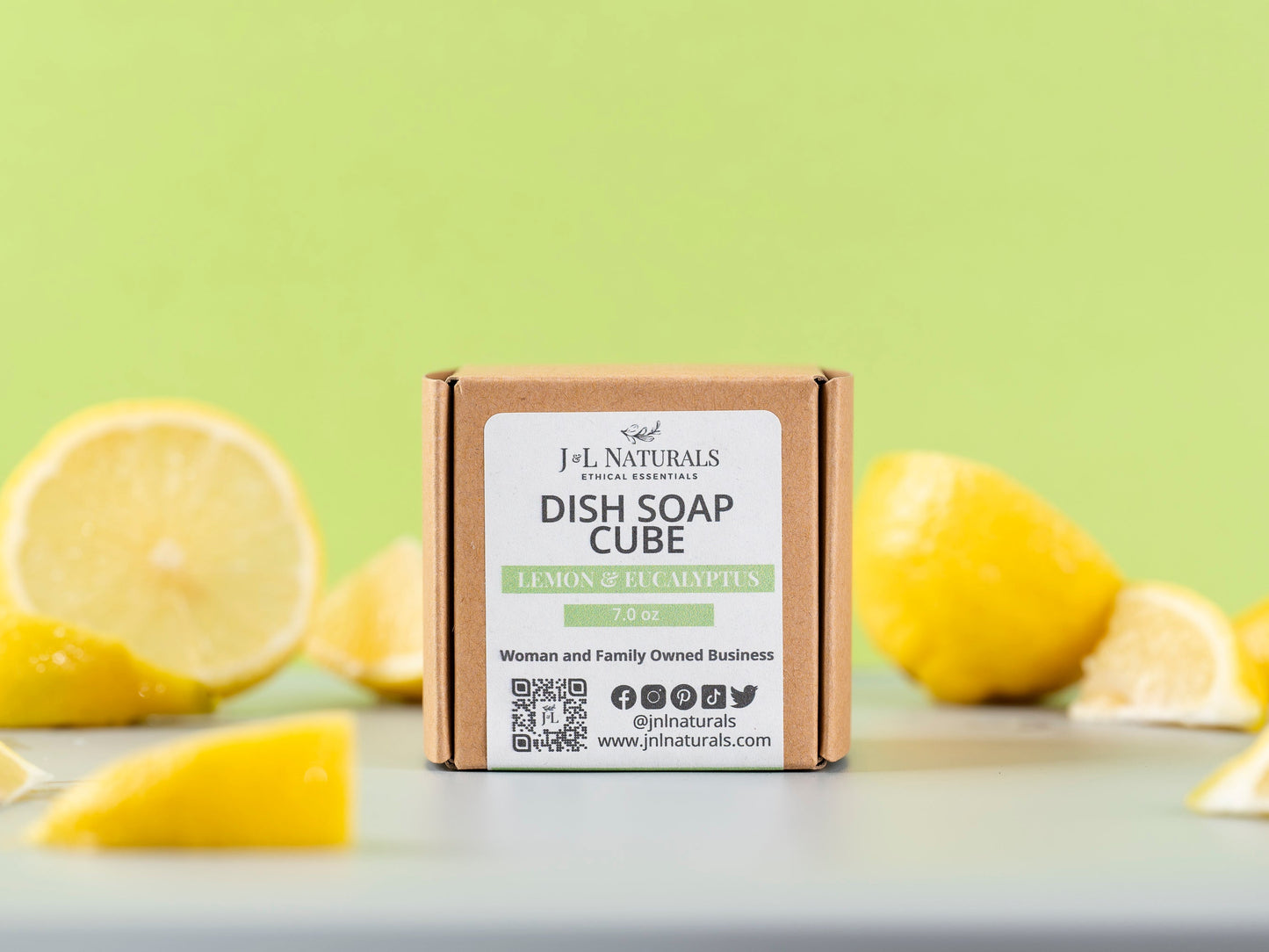 Dish Soap Cube Lemon Eucalyptus