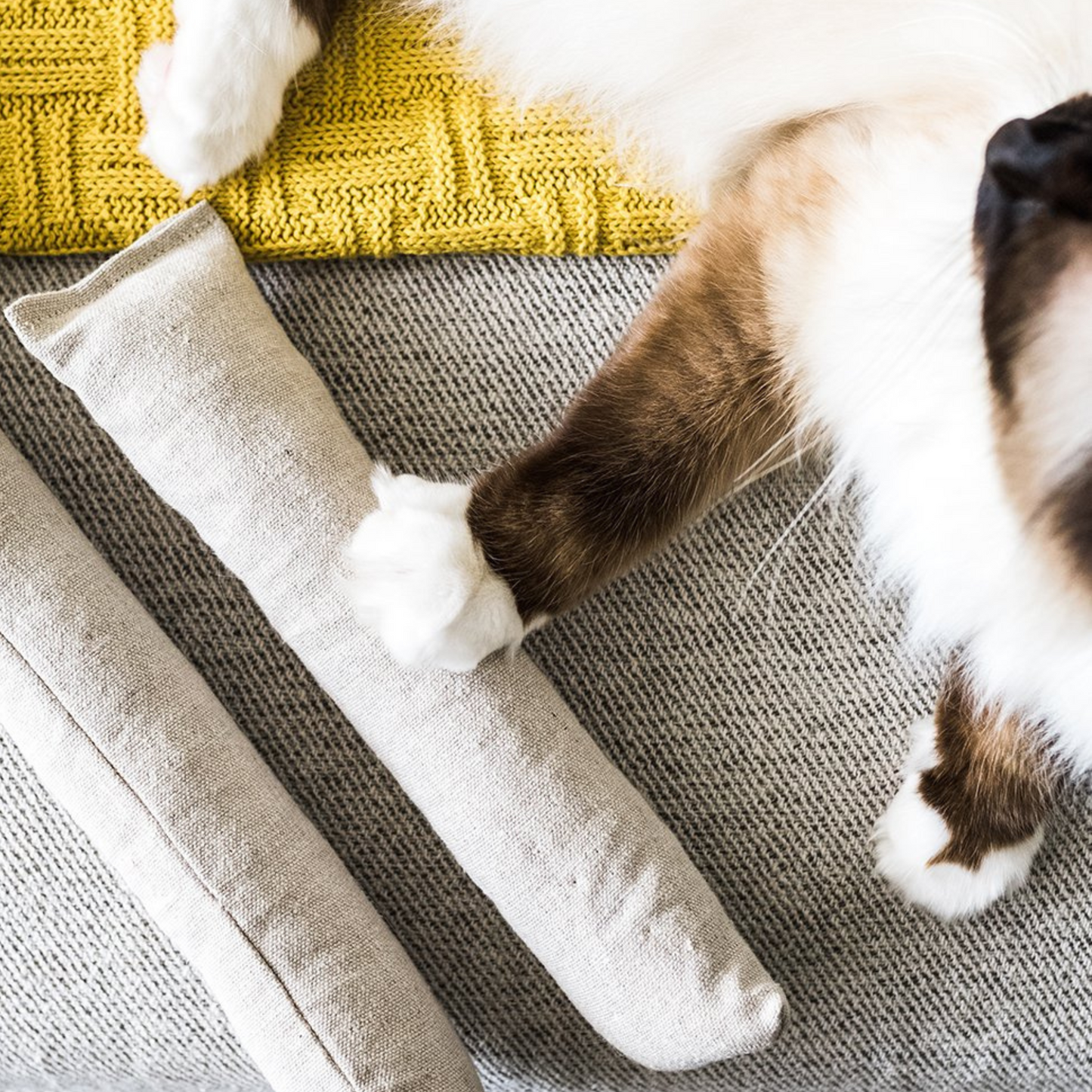 Eco-Friendly Hemp Cat Kicker Toy