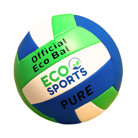 Eco-Friendly Vegan Beach Volleyball by Eco Sports on a white background