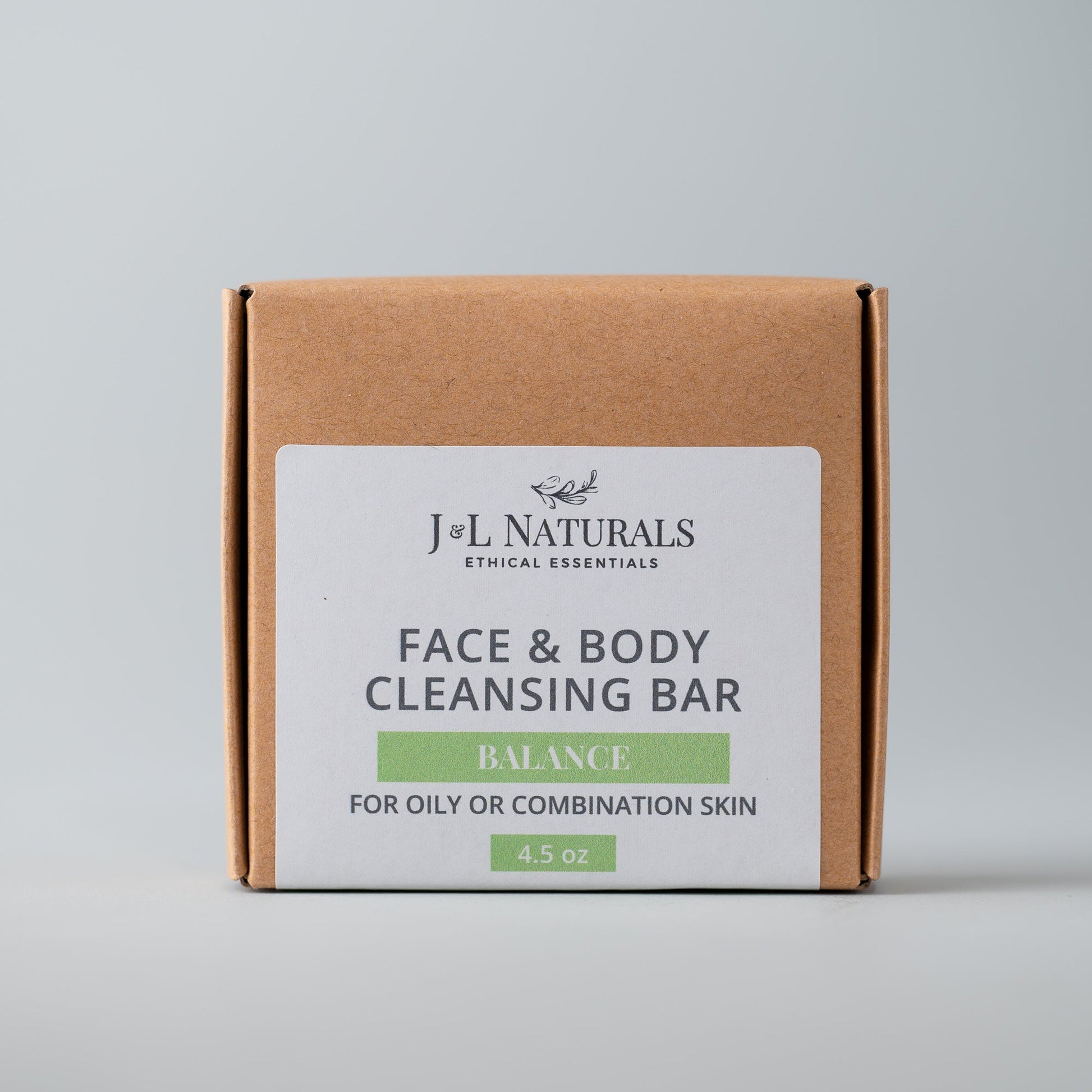 Facial & Body Cleansing Bar - Balance for Oily or Combination Skin