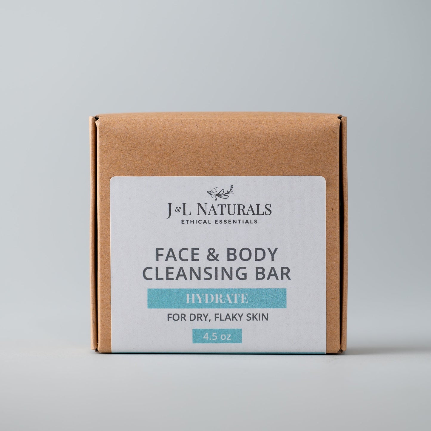 Facial & Body Cleansing Bar - Hydrate for Dry,Flaky Skin 4.5oz