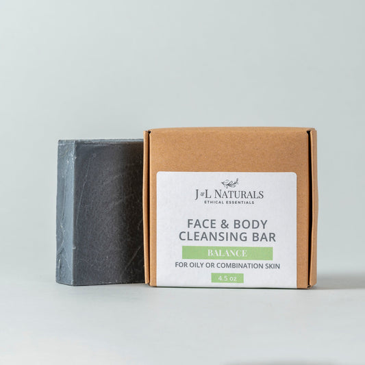 Facial & Body Cleansing Bar - Balance for Oily or Combination Skin