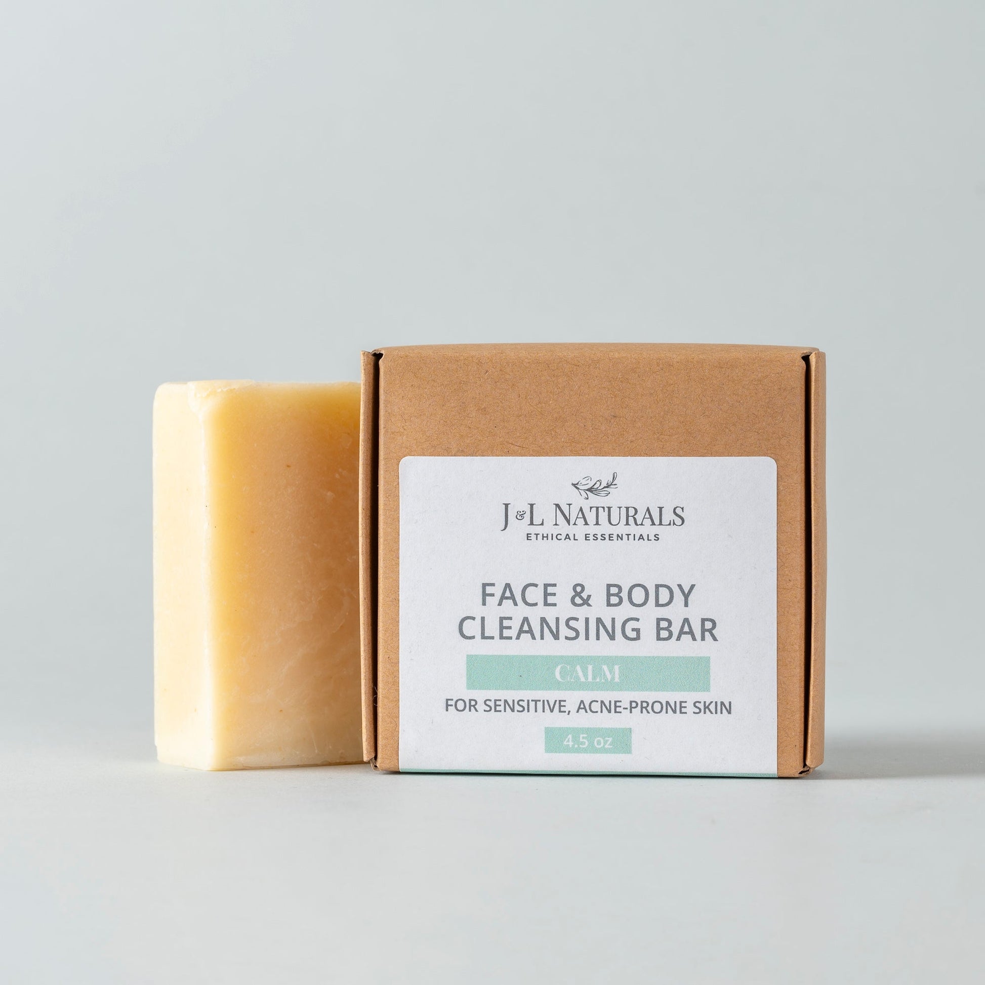 Facial & Body Cleansing Bar - Calm for Sensitive, Acne-Prone Skin