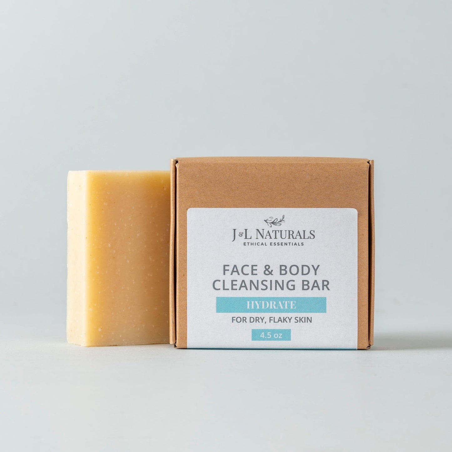 Facial & Body Cleansing Bar - Hydrate for Dry,Flaky Skin