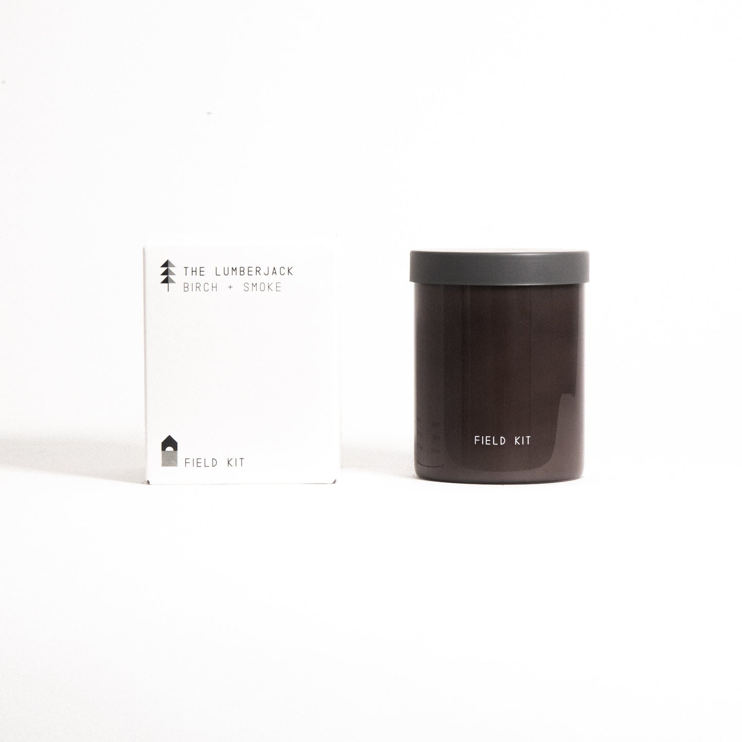 Field Kit's Lumberjack Candle in Sustainable Packaging