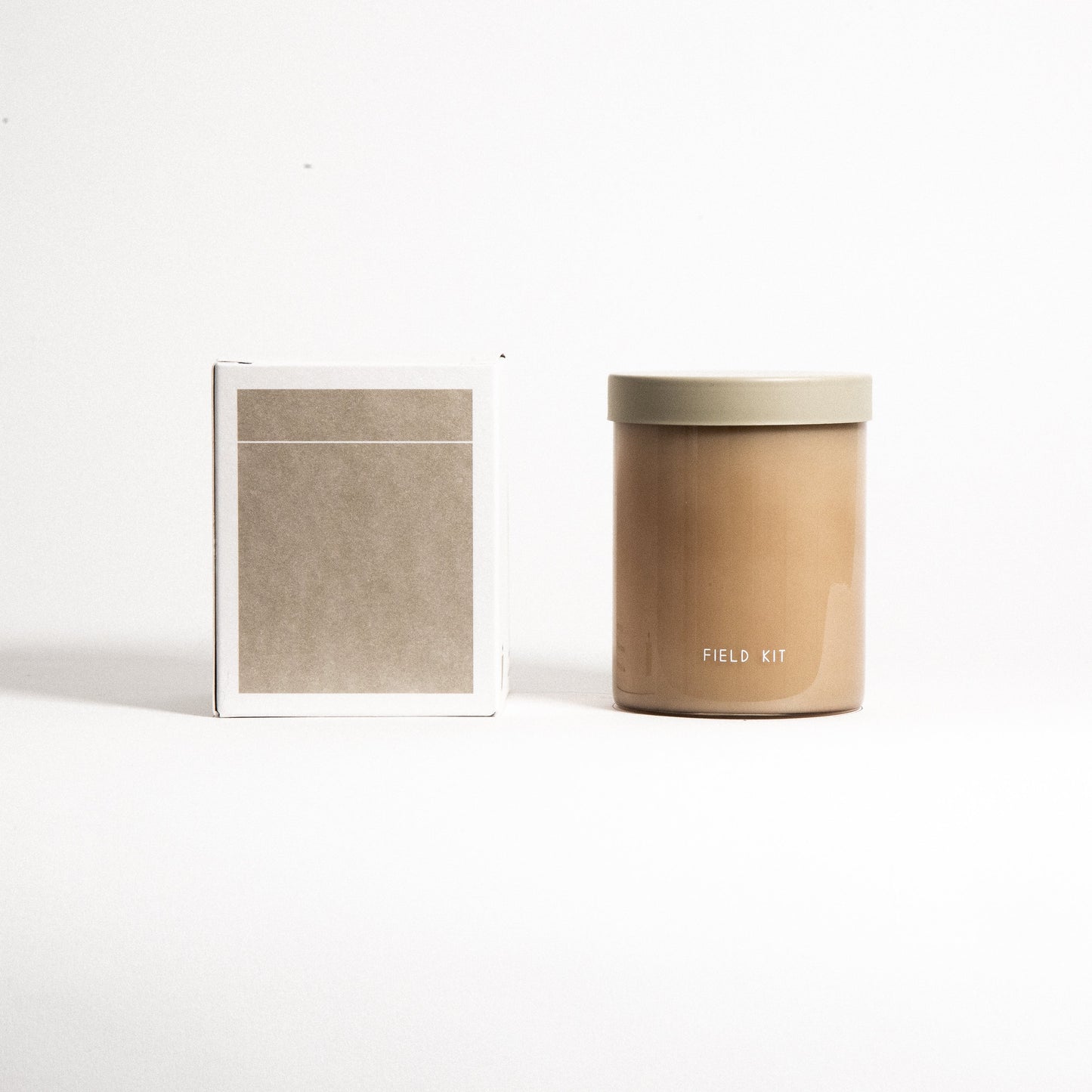 Field Kit's The Artist Candle - Reusible Glass Jar and Plastic-Free Packaging