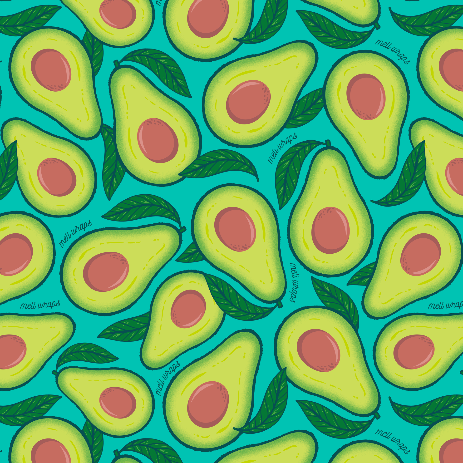 Beeswax wrap Avocado Print