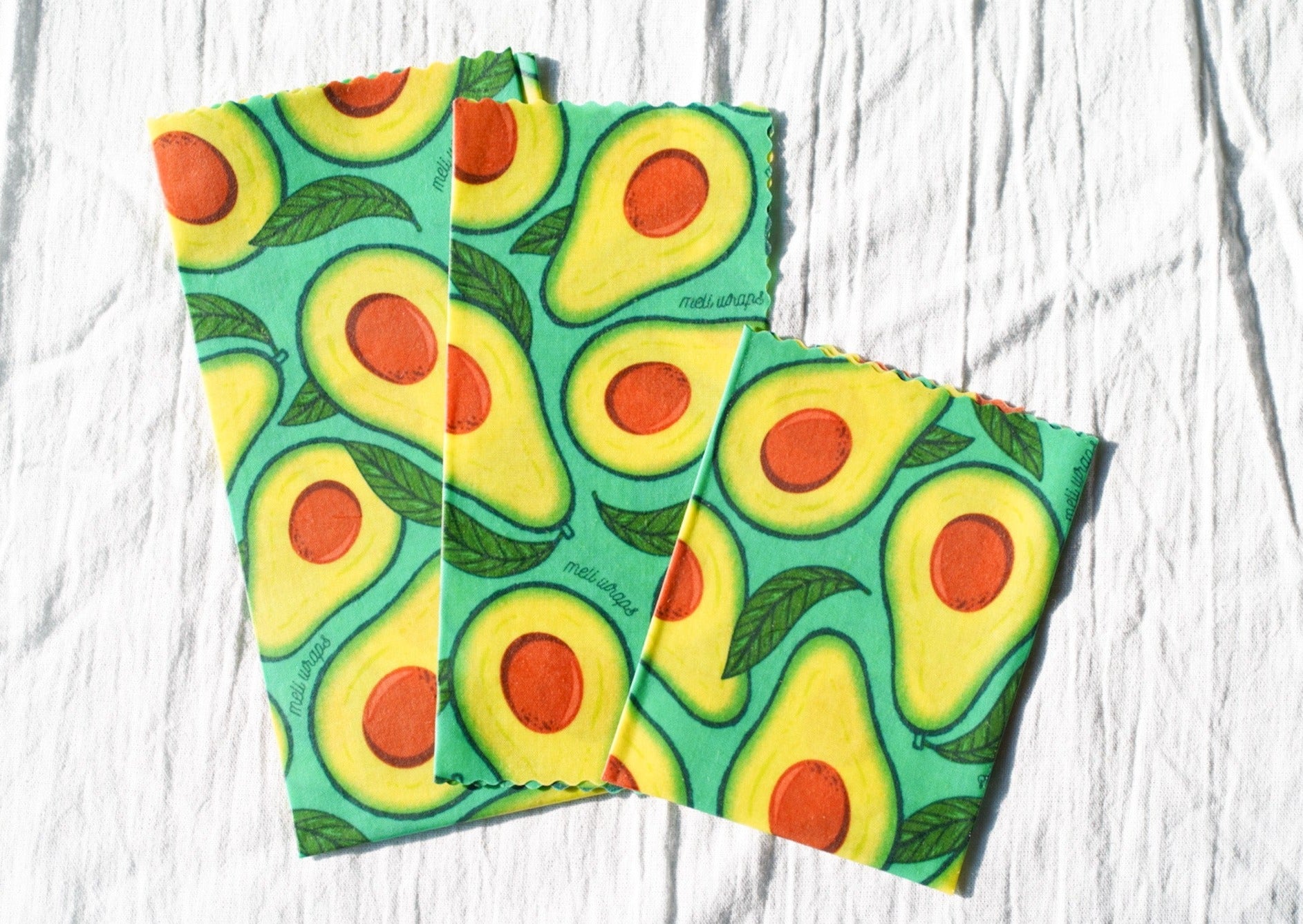 Beeswax wrap Avocado Print