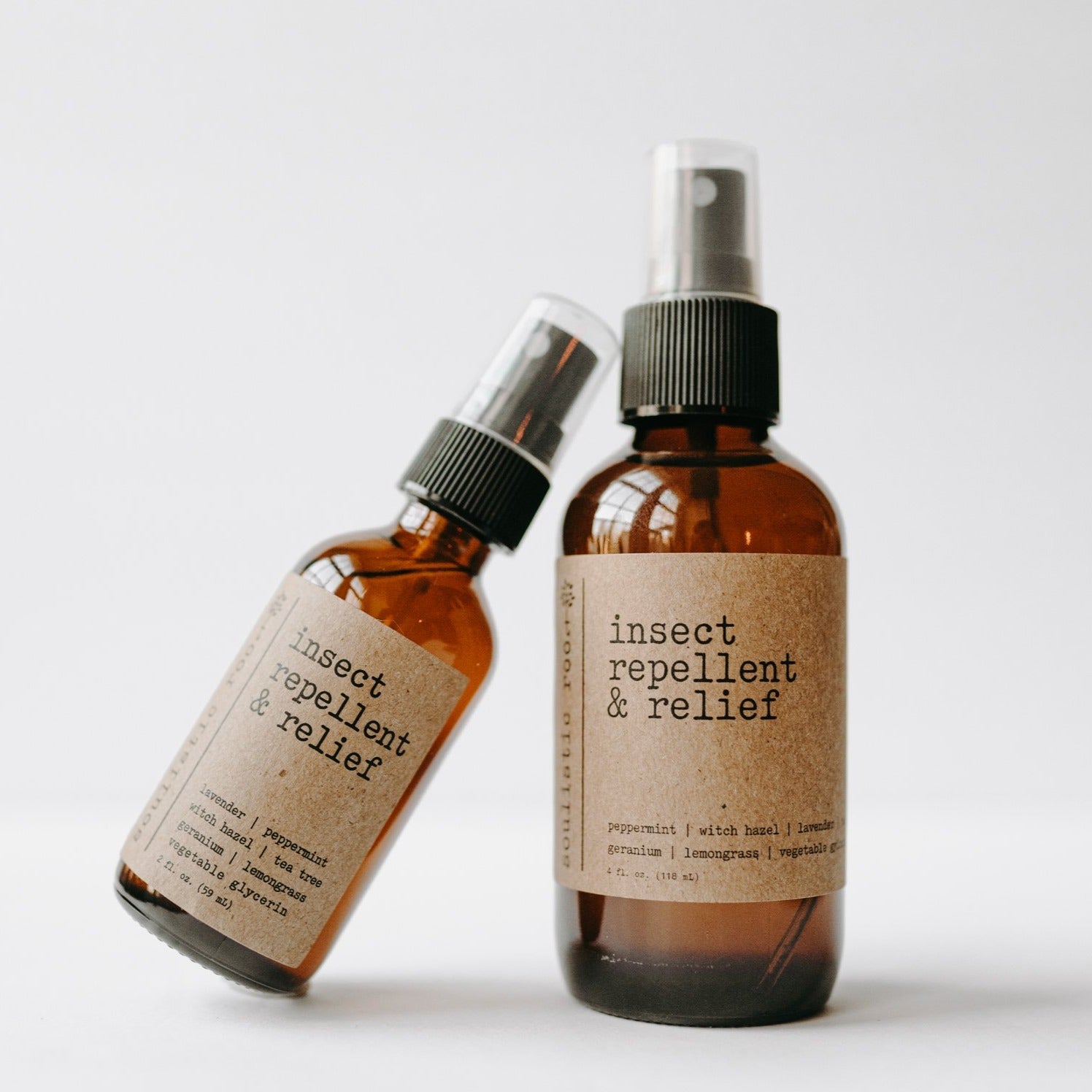 All-Natural Bug Repellent Spray - 2oz and 4oz bottles