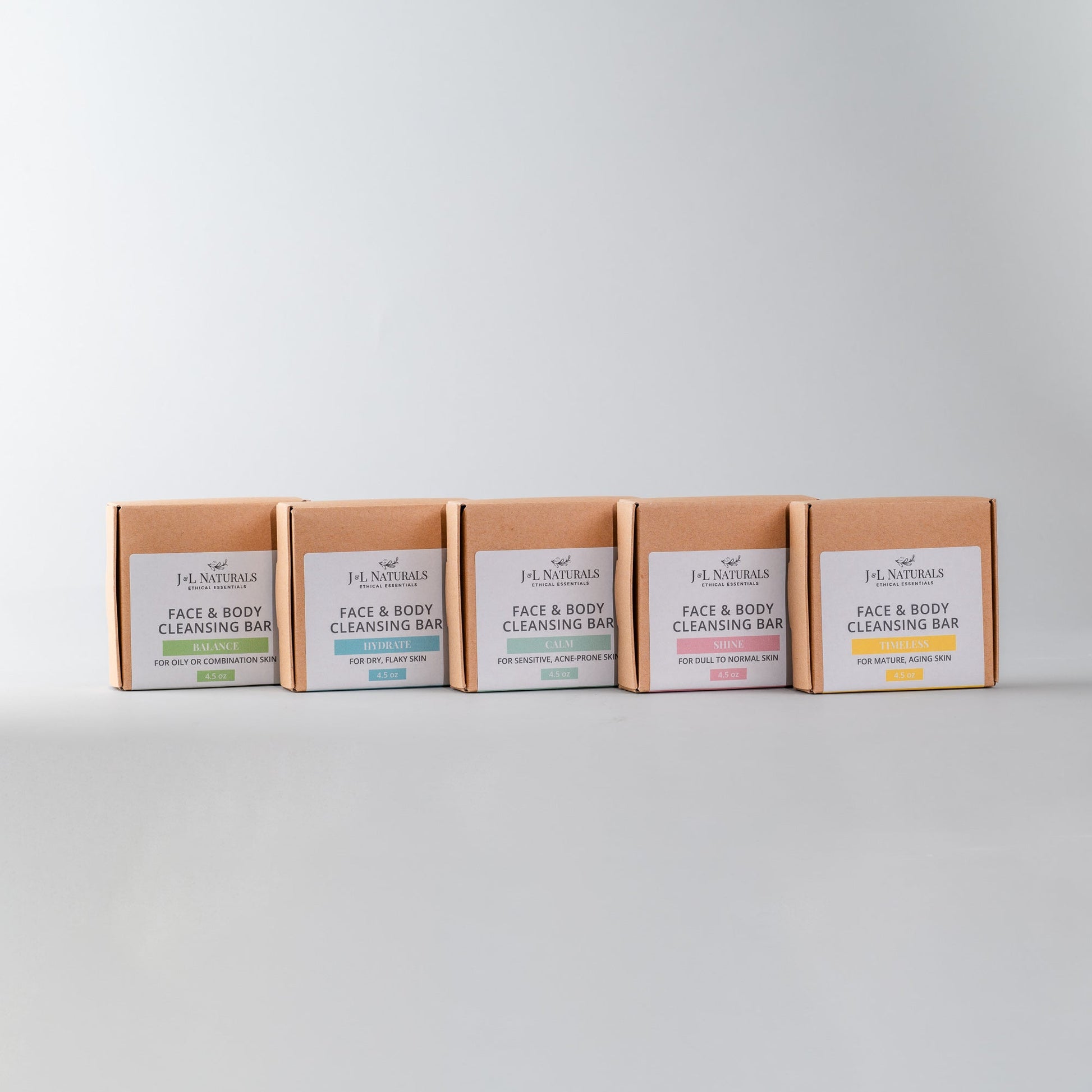 Facial & Body Cleansing Bars from J&L Naturals