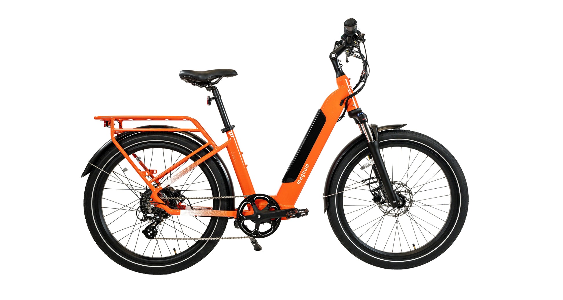 Coral Magnum Cosmo 2.0T 500W Electric Bike 15Ah Battery on a white background
