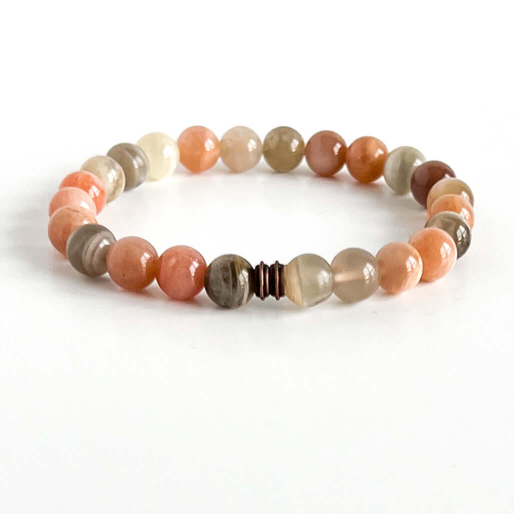 Moonstone Gemstone Bracelet