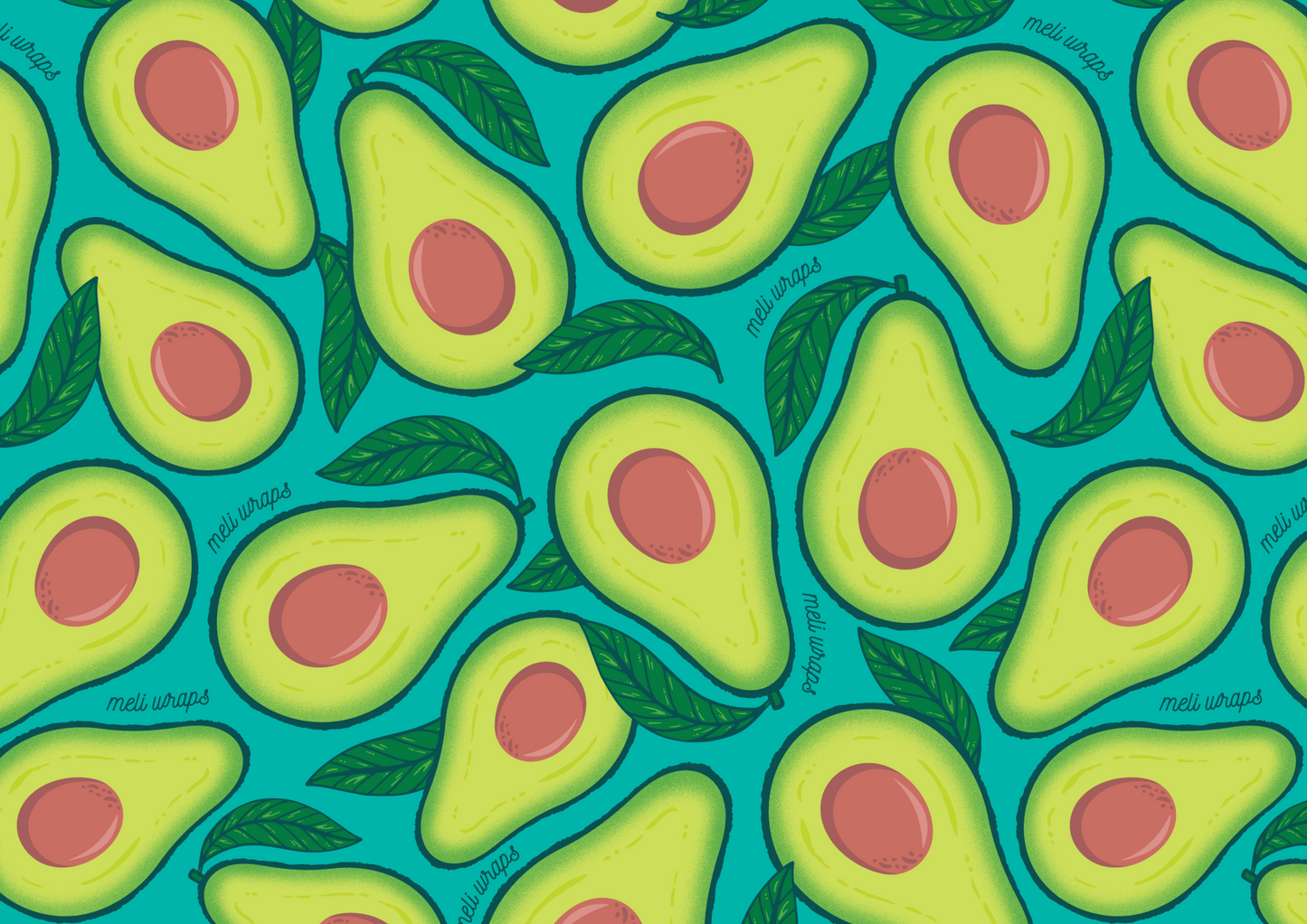 Beeswax wrap Avocado Print