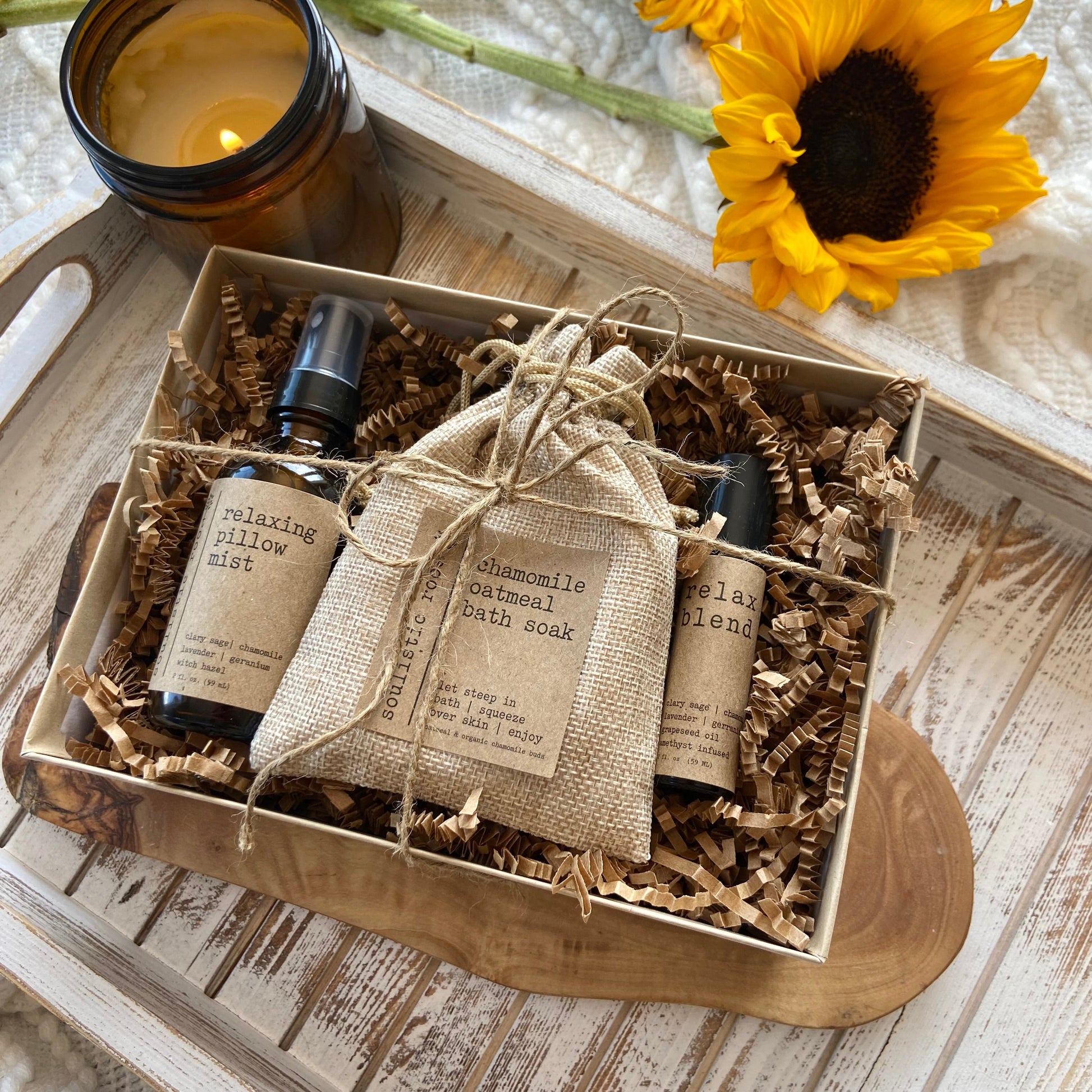 Mothers Day Relaxation Gift Set - At Home Spa Day